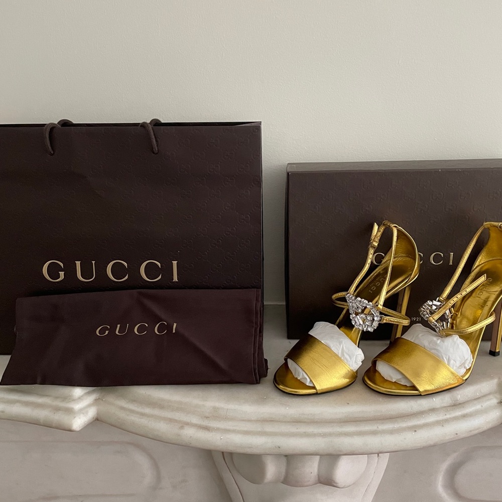 Gold Sandals